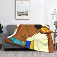 thumbnail image 5 of Lsque Scooby-Doo Print Flannel Throw Blanket, Ultra-soft Blanket for Bed, Couch, Car, Hypoallergenic Anti-pilling blanket-50"x40", 5 of 8