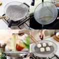 thumbnail image 4 of Large Splatter Screen for Frying Pan, 15 Inch Stainless Steel Grease Splatter Guard, Mesh Frying Screen Keeps Kitchen Clean and Protects Skin From Burns, 4 of 4