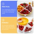 thumbnail image 3 of Miangastore Berry Strainer Bowl Yellow Storage 1Pcs 11.2X11.2X1.6In, 3 of 8