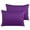 Purple, variant on Flxxie 500 Count Egyptian Cotton Toddler Pillowcases, Ultra soft Travel Pillow Covers with Envelope Closure for Boys and Girls, White, 13" x 18", 2 Pack