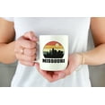 thumbnail image 2 of Vintage Missouri State Skyline White Ceramic Coffee & Tea Mug Cup (11oz), 2 of 3
