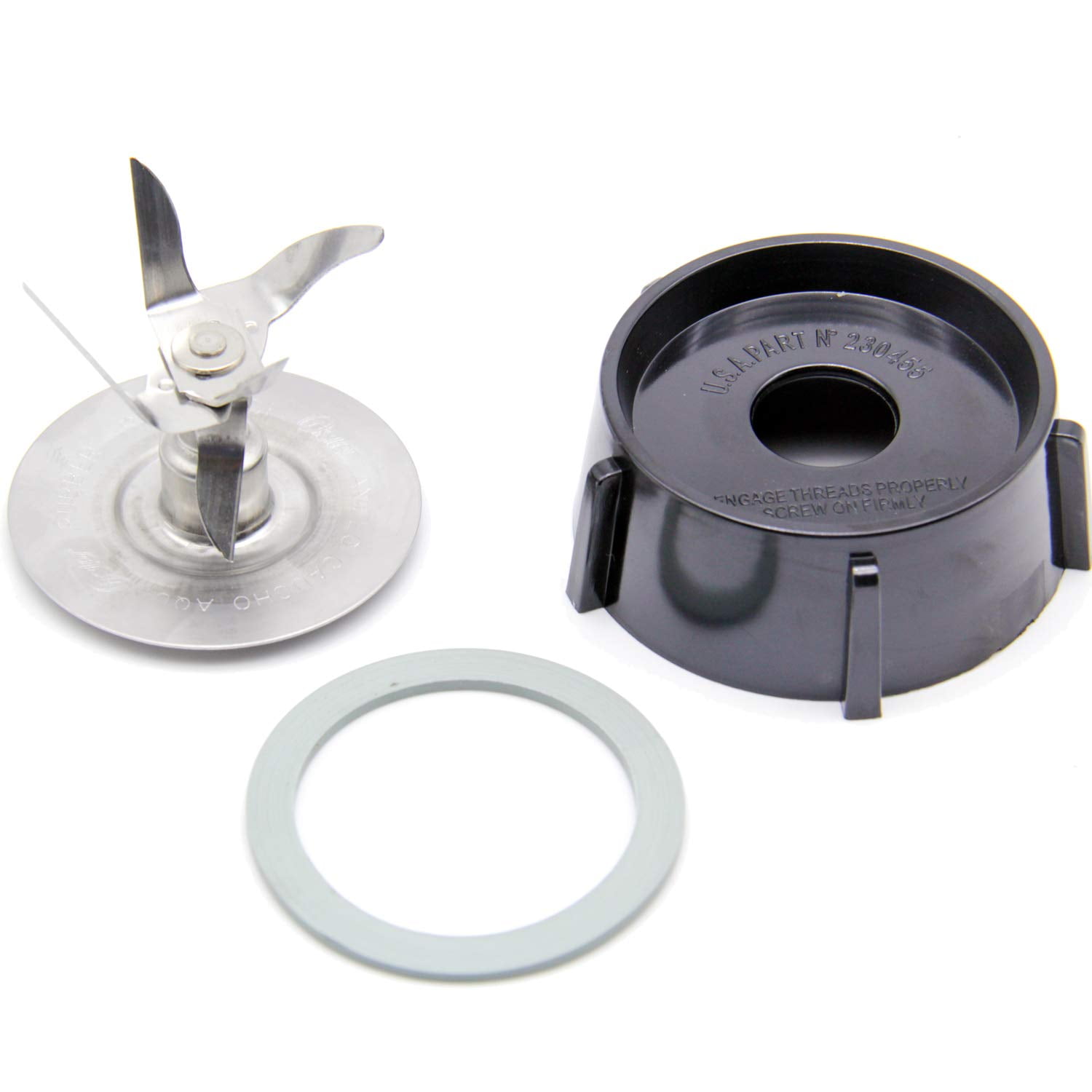 1Pc 6Point Blender Blade with 1Pc Blender Jar Base and 1Pc Seal Gasket