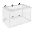 thumbnail image 3 of Caja de cría Caja de desove flotante Incubadora de peces de acuario Malla de aislamiento Caja de cría de peces para todo tipo de acuarios Peces de agua fría tropicales y marinos, 3 of 7