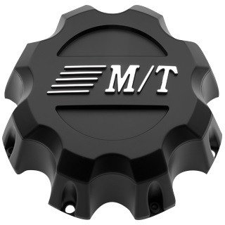 Mickey Thompson Capuchon Central de Roue 250396 pour Roues Mickey Thompson Sidebiter II; 8 x 170 Millimètres/8 x 6.50 Pouces Motif Boulon; Diamètre 5.300 Pouces; Hauteur 1.417 Pouces; Style Fermé; Noir Plat