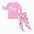 thumbnail image 5 of TOWED22 Toddler Baby Boy Clothes Letter Print Boy Crewneck Sweatshirt and Pants Set 2Pcs Fall Outfit Size:7-8 Y,Color:Pink, 5 of 5