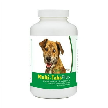 Healthy Breeds 840235180371 Plott Multi-Tabs Plus Chewable Tablets - 180 Count