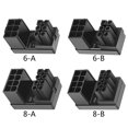 thumbnail image 2 of Adaptador ATX para tarjeta gráfica de escritorio Convertidor ATX de 8 pines a 6 pines en ángulo de 180 grados, 6 pines, 2 of 5