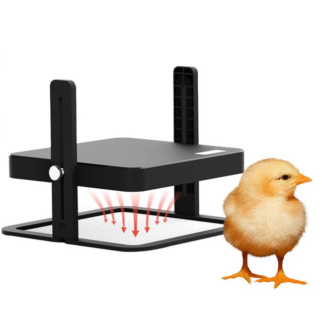 Calentador De Criadora De Pollitos Con Temperatura Ajustable, Placa Calefactora De Diseño Profesional, Adecuado Para Pollitos, Patitos Y Lagartos