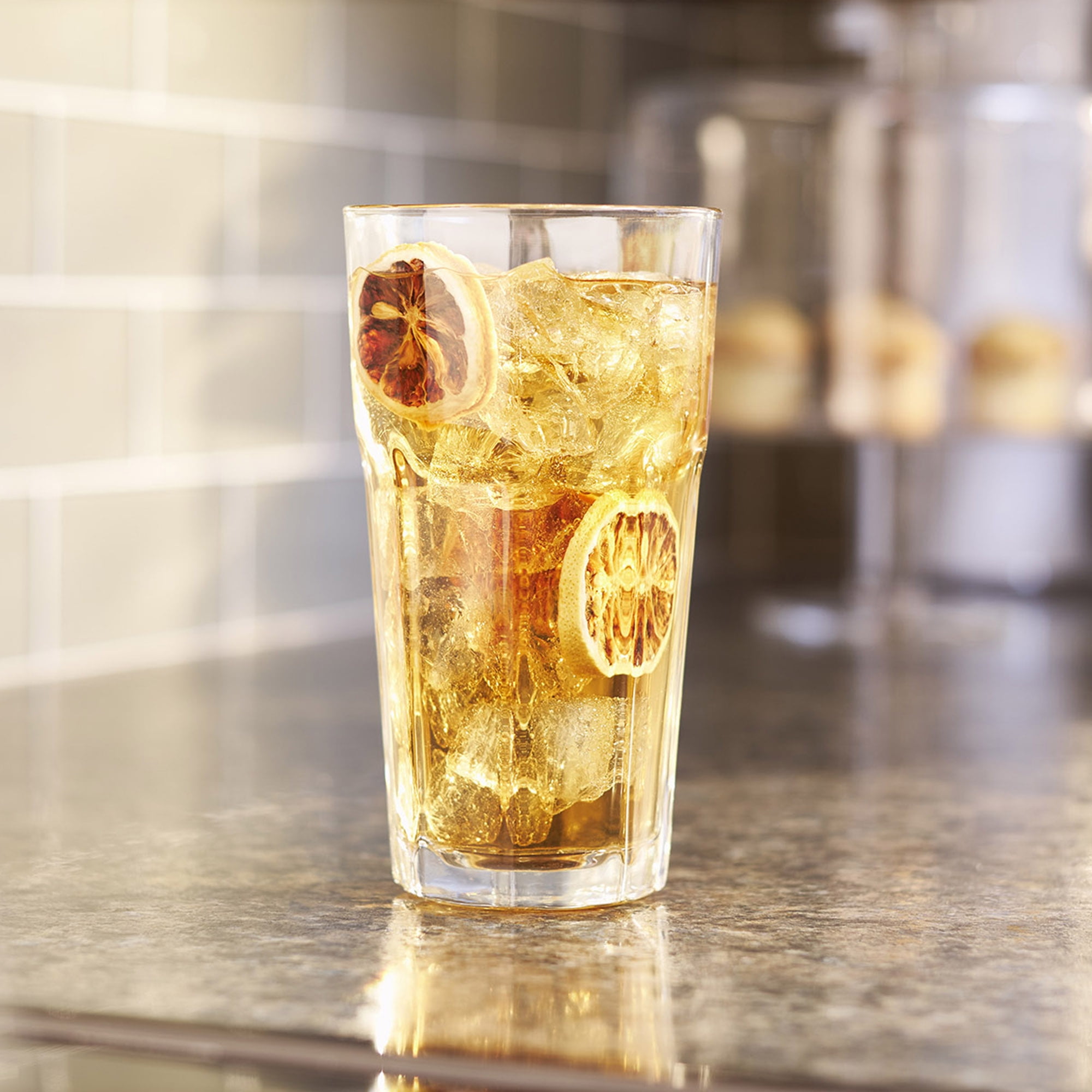 Libbey Gibraltar 22 oz Iced Tea Glass, Classic Durable Drinkware