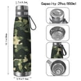 thumbnail image 3 of 29oz Insulated Water Bottle with Tea Infuser, Stainless Steel Travel Mug, Camouflage Print, 3 of 6
