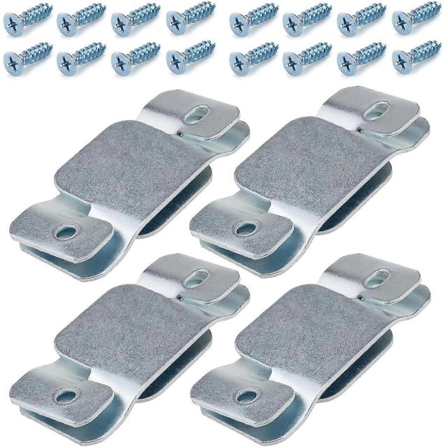 8PCS Large Sofa Connector Plug Couch Universal Stainless Steel Sofa Connector Furniture Connector Locking Couch Brackets