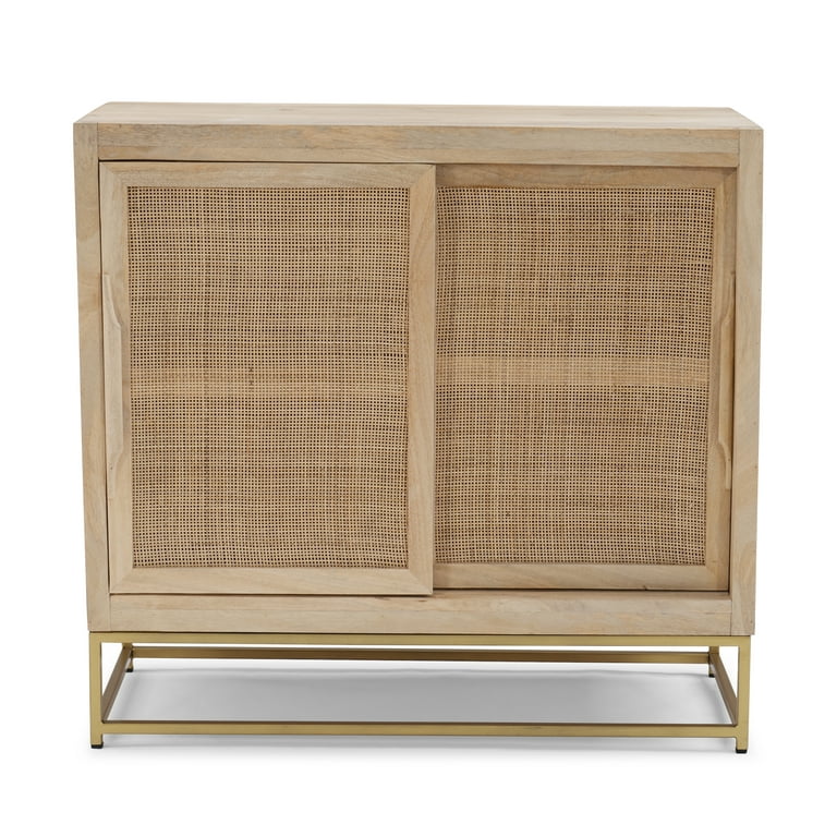 Rattan cabinet door deals