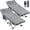 Gray w/ 2 Sided Mattress (2 Packs), variant on Slsy Oversized XXL Folding Camping Cot for Adults, XL 900lb Folding Cot with 3.3 Inch 2 Sided Mattress & Carry Bag, Portable Sleeping Cot, Folding Bed Guest Bed
