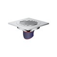 thumbnail image 1 of Square Shower Drain, Anti-Odor Core Stainless Steel Drain Plug Trap for Multiple Applications, 1 of 1
