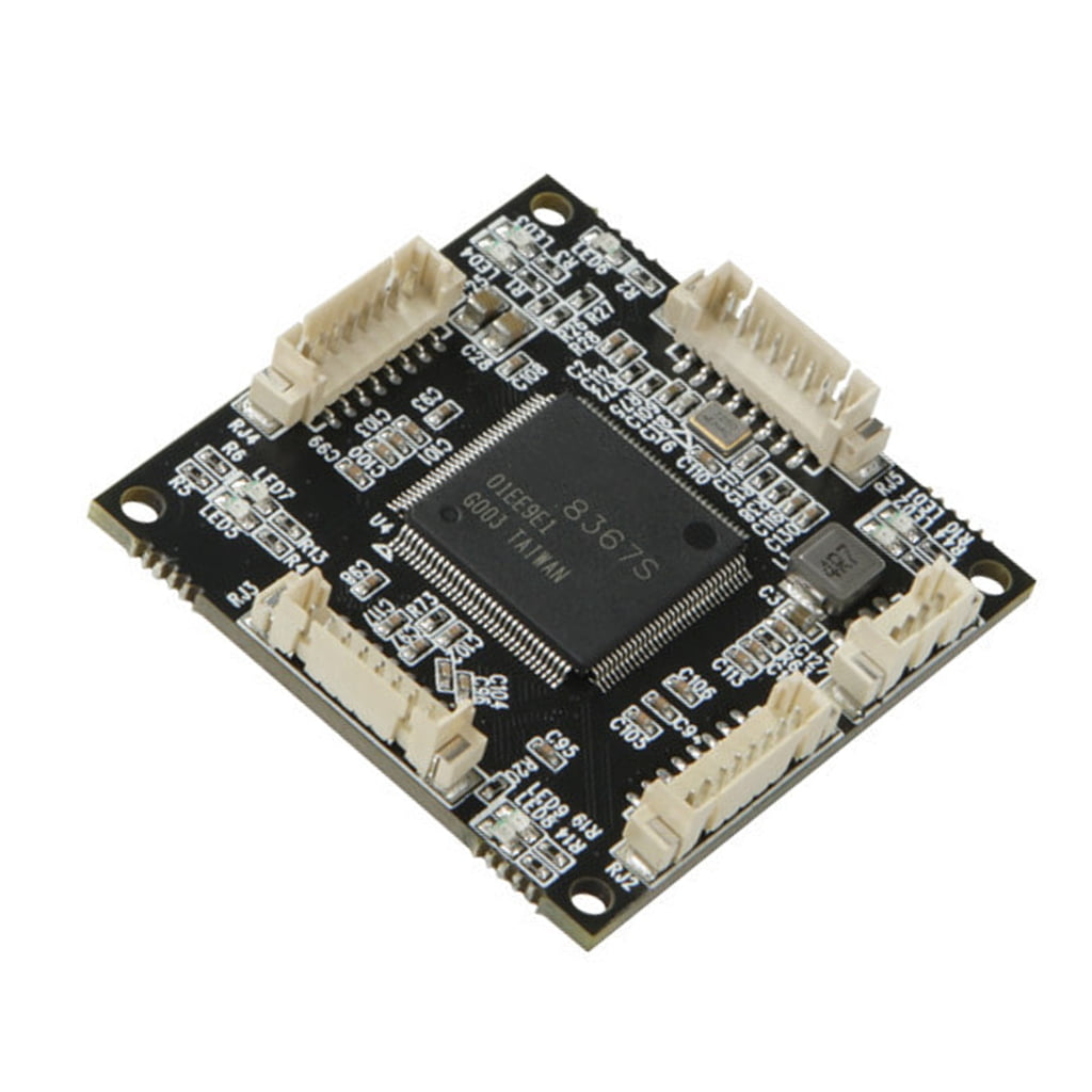 Miniature 10/100/1000Mbps Ethernet Switches For Home Office And Embedded Systems