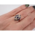 thumbnail image 5 of 2.10Ct Marquise Cut Lab-Created Sapphire Engagement Ring 14K Yellow Gold Plated, 5 of 5