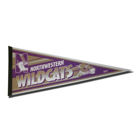 Northwestern Wildcats Pennant