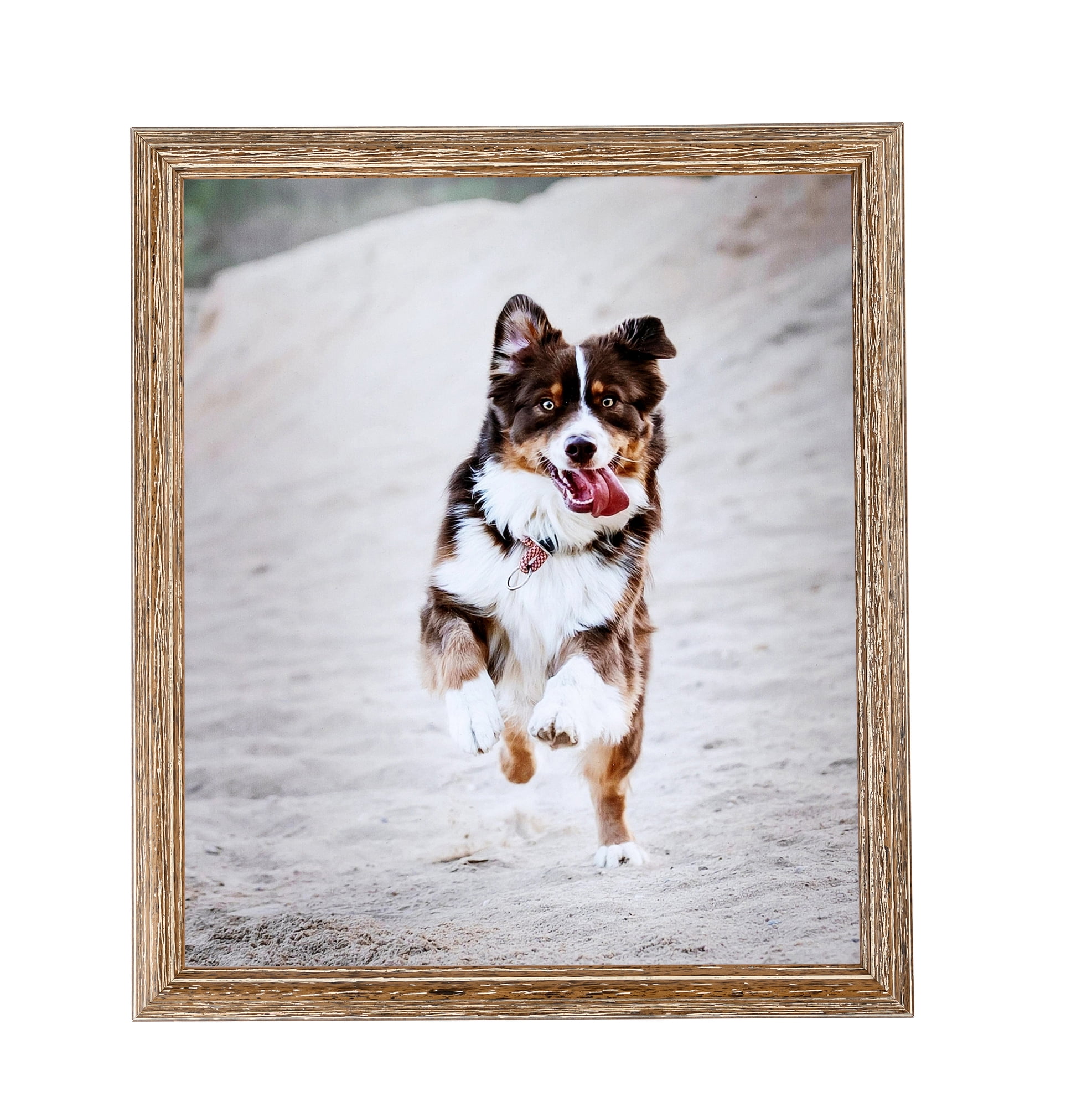 ArtToFrames 18" x 24" Brown Picture Frame, 18x24 inch Brown Wood Poster Frame (WOM-4717), 1 Pack