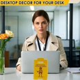 thumbnail image 3 of Funny Office Decor, Frog Desk Sign, Hold on Partner I'm Overstimulated, 3 of 5