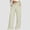Light green, variant on FUNUONY Wide Leg Pants for Women High Waisted Palazzo Pants Work Casual Flowy Loose Trousers with Pockets Women's Simple Plaid Wide Leg Casual Pants Sports Pants Loose Running Pants Light Blue L