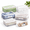 Transparent White-10.5 x 10.5 x 2.5 Inch - 6 Pack, variant on Plastic Storbags With Easy-glide Zipper Pack Of 6 Durabler Vinyl Zippered For Clothesersforters Blankets Sheets Bedding (10.5 X 1