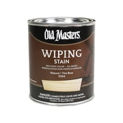 qt Old Masters 11104 Natural Tint Base Wiping Stain Interior Oil-Based Stain