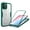 Deep Green, variant on for iPhone 16 Pro Case with Built-in Screen Protector, Clear Shockproof Slim Full Body Protection Soft TPU Bumper Dual Layer Rugged Case Cover for iPhone 16 Pro, Black