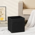 thumbnail image 5 of REGALWOVEN Collapsible Fabric  Storage Cube, Storage Bin for Shelves Closet, Storage Basket Black 11*10.5*10.5in, 5 of 6