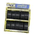 thumbnail image 3 of Bunblic 1/64 Tire Storage Rack Model Realistic Realistic Resin Ornament Mini Garage Storage Shelf for Micro Landscape Miniature Scene yellow, 3 of 8