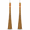 2 piece, variant on 32 Inch Red Coconut Leaf Multi-Surface Outdoor Broom