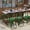 Green, variant on Emma + Oliver 18 Inch Table Height Indoor Stackable Metal Dining Stool in Teal-Set of 4