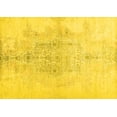 thumbnail image 1 of Ahgly Company Machine Washable Indoor Rectangle Abstract Yellow Contemporary Area Rugs, 5' x 7', 1 of 4