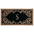 thumbnail image 3 of SAFAVIEH Monogram Collection MON228S Hand-hooked Black Rug, 3 of 3