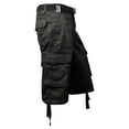 thumbnail image 3 of Pro Club Premium Men's Utility Twill Cargo Shorts, 3 of 5