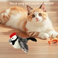 thumbnail image 3 of Bird Chirping Cat Flapping Sparrow Catnip Toys Interactive (pájaro Carpintero), 3 of 8