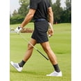 thumbnail image 5 of Shorts CRZ YOGA para Hombre 9" Stretch Ligero Gris Tinta, 5 of 5