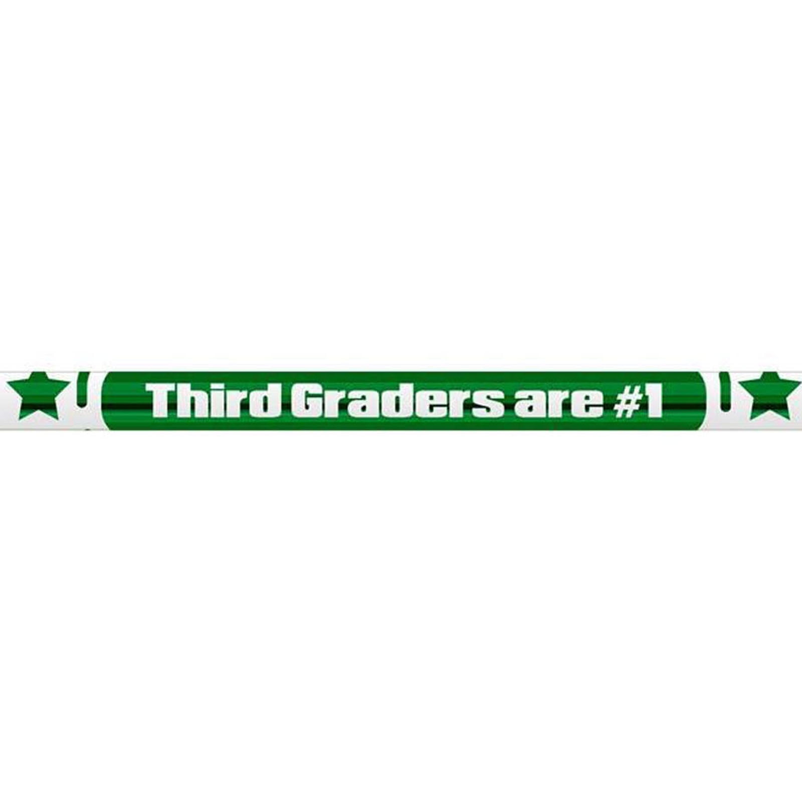 Musgrave Pencil Company 3rd Graders Are #1 Motivational Pencils, 12 Per Pack, 12 Packs