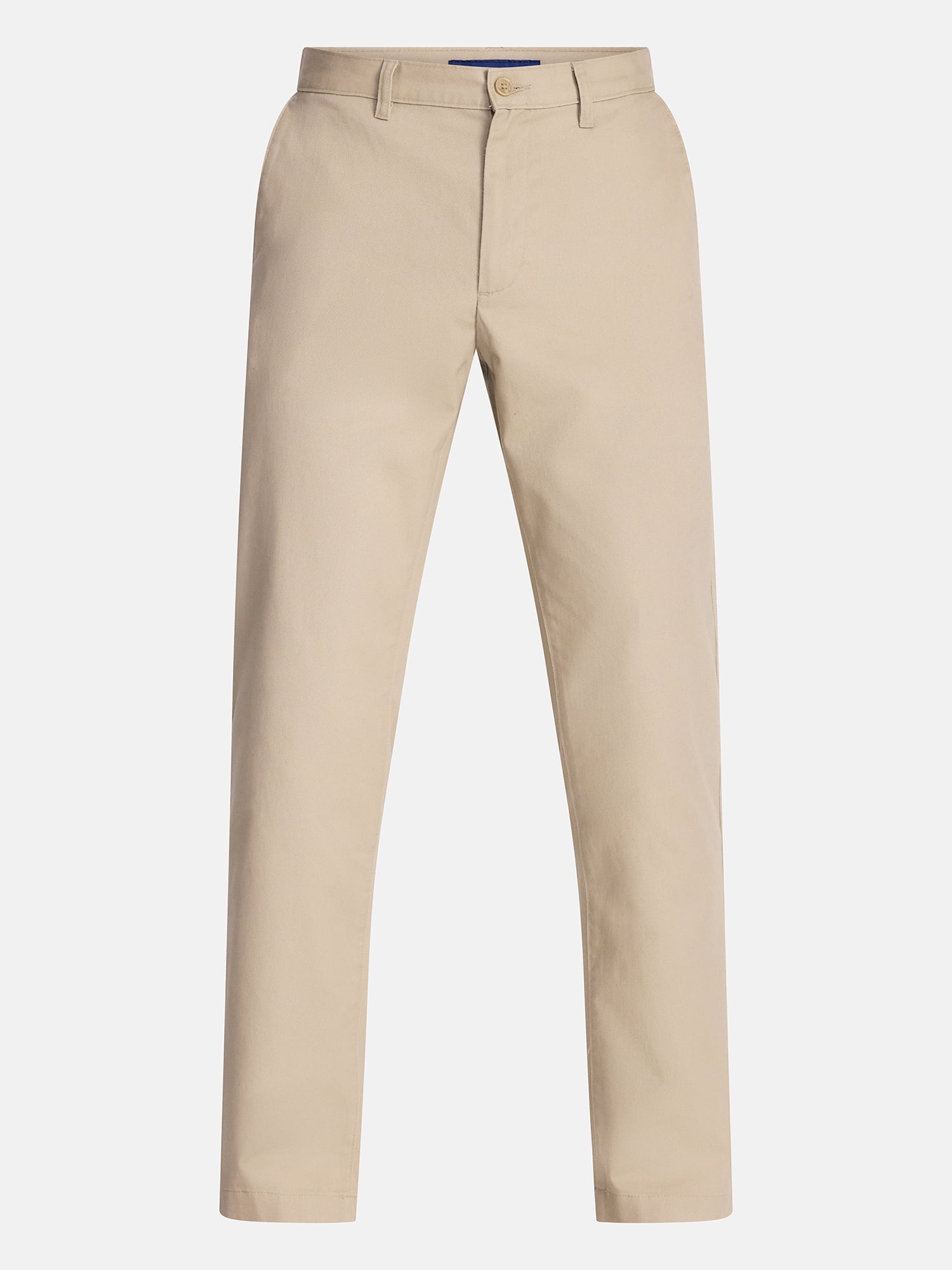 George Men's Classic Chino Pants with Flat Front, Sizes 28-56