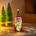 thumbnail image 2 of Georgia Bulldogs 8" LED Santa Statue, 2 of 2