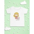 thumbnail image 3 of Girl With Pet Dog T-Shirt Toddler -Image by Shutterstock,  5 Toddler, 3 of 4