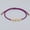 6, variant on Hand-woven Red String Irregular Copper Bead Bracelet Temperament Pull Bracelet-6