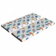 thumbnail image 1 of Feather Bench Cushion Set of 2, Watercolor Bird Feathers with Soft Color Palette Inspirations Print, Standard Size Foam Pad and Decorative Cover, Multicolor, by Ambesonne, 1 of 4