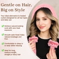 thumbnail image 2 of Heatless Curler Set - 5pcs Heatless Curling Rods for Long & Short Hair - No Heat Hair Curler Tool with Sleep Cap, Headband, Hair Clip, 2 of 7