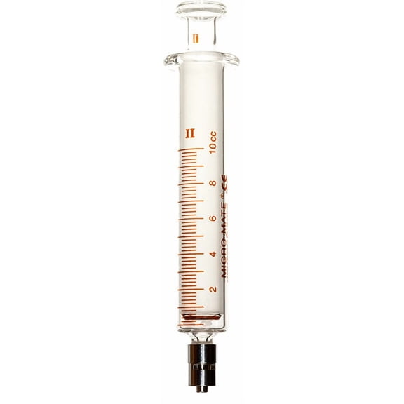 Syringe, Glass 10cc Reusable
