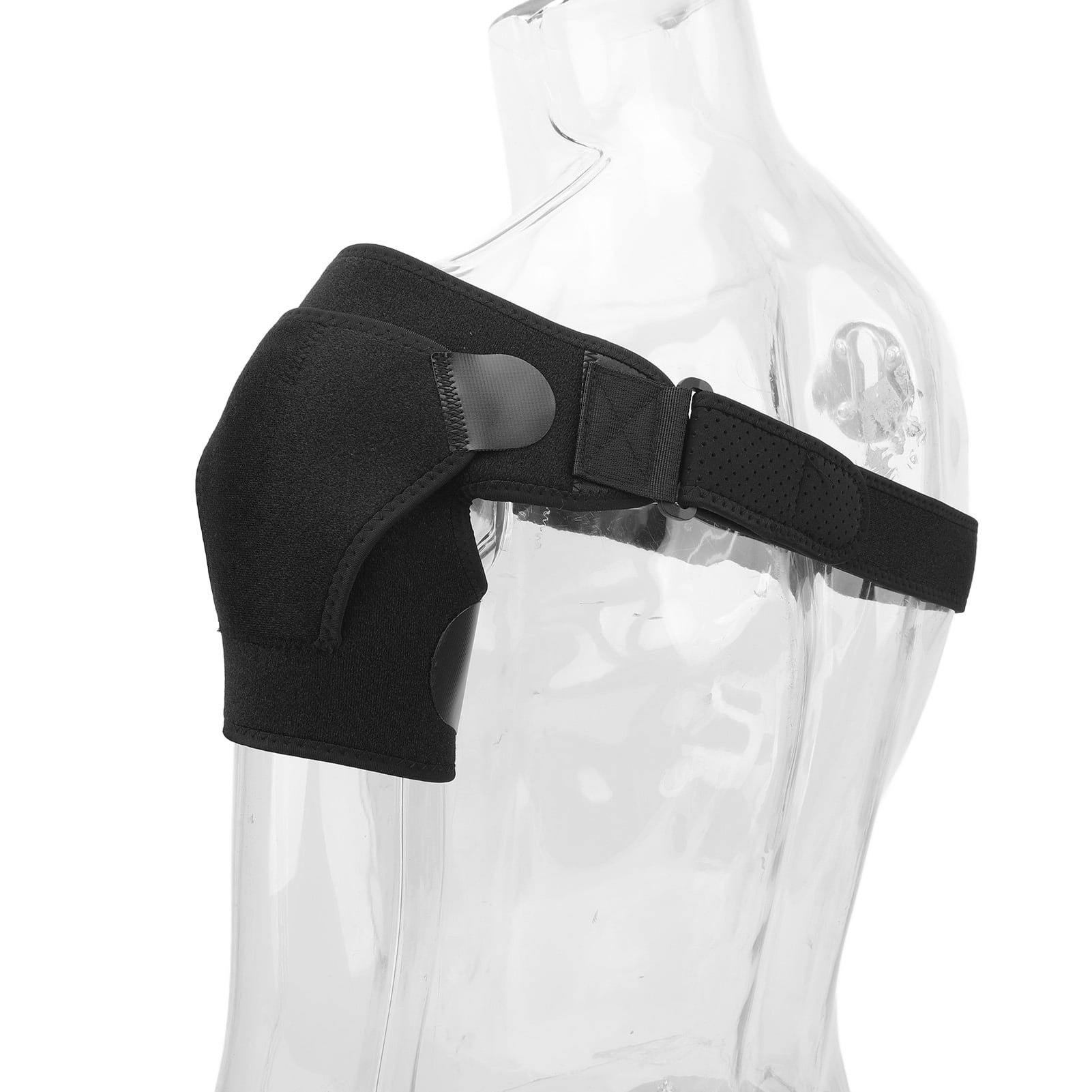 Shoulder Support Wrap, Elastic Shoulder Compression Sleeve Soft For Men