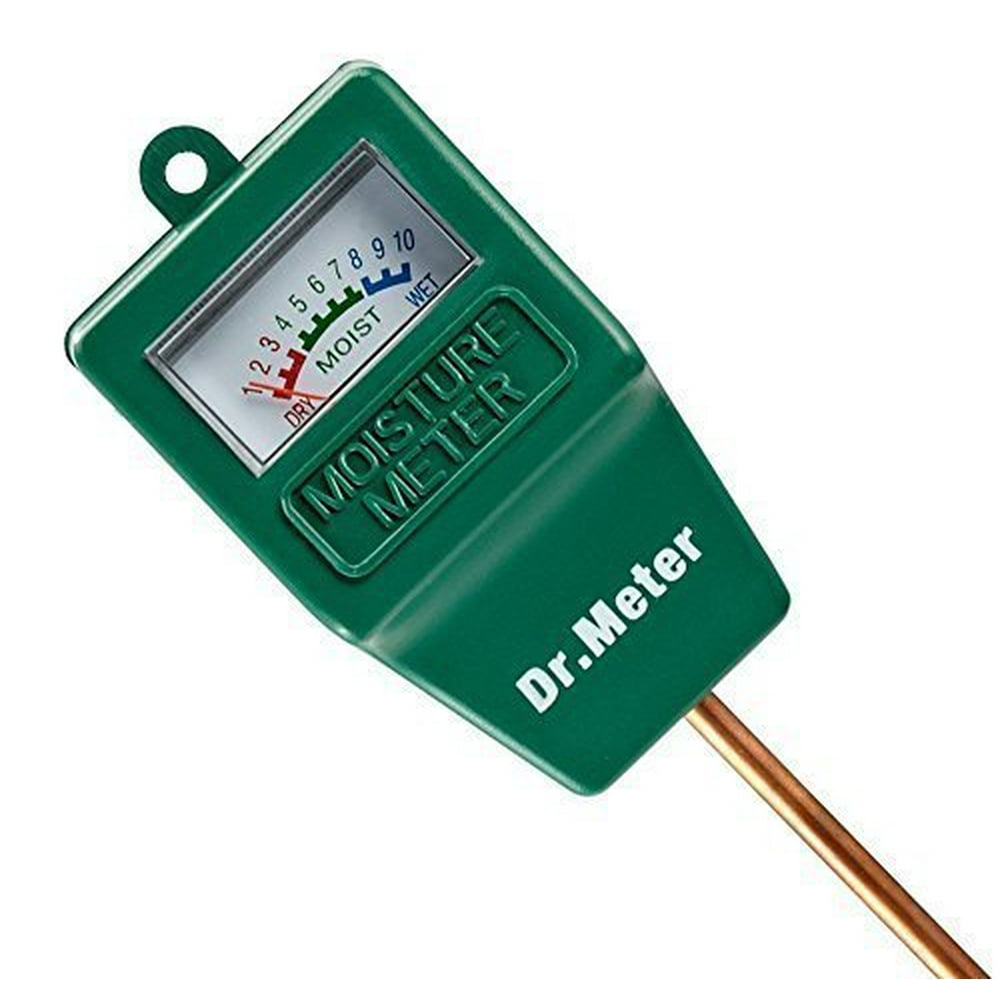 Dr.Meter Moisture Sensor Meter, Soil Water Monitor, Hydrometer for