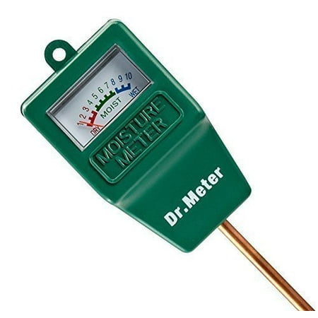 Dr.Meter Moisture Sensor Meter, Soil Water Monitor, Hydrometer for Plants (Best Moisture Meter For Woodworking)
