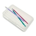 thumbnail image 5 of Pen+Gear Lightweight Plastic Pencil Box with Snap-on Lid, Clear, 1-Pack, 5 of 7