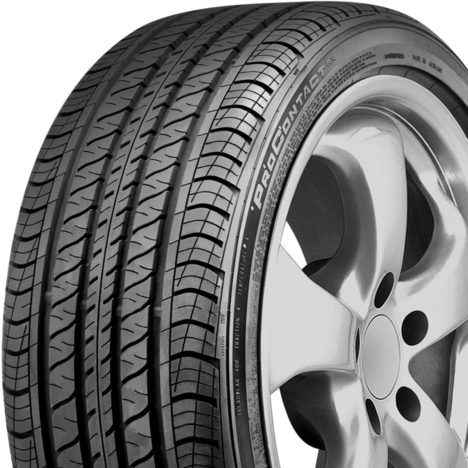 Continental ProContact RX 255/45R19 100H vw a/s All Season Tire
