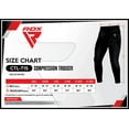 thumbnail image 1 of RDX MMA Thermal Compression Trousers, Leggings, Pants with Base Layers, Gym Workout Quick Cool Dry Tights, Perfect for Athletic Training Boxing Cycling Running Fitness Sports, Home Gym Exercises, 1 of 5